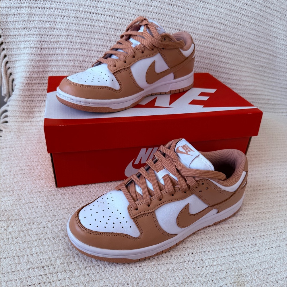 Nike Dunk Low White / Rose Whisper Women’s Size 8 Sneakers DD1503-118